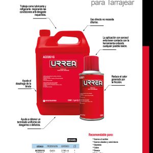 Aceite para tarraja de 110 ml Urrea