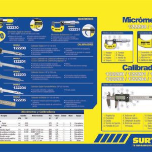 Micrómetro digital 0 - 1" Surtek