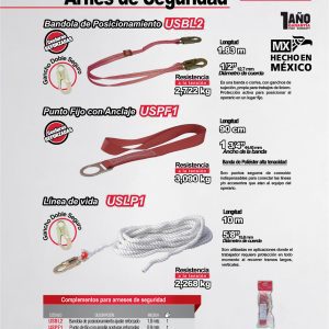 Bandola de posicionamiento ajustable, reforzada Urrea