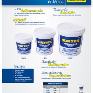 Resanador de muros 1 Lt Surtek