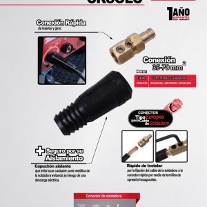 Conector para soldadora 35 - 70 mm2 Urrea
