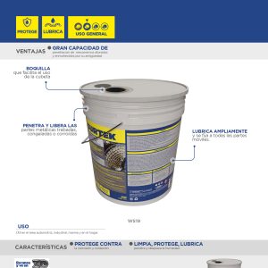 Aceite aflojatodo 19 lt Surtek