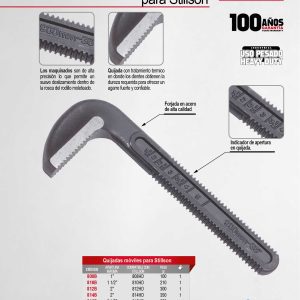 Repuesto de quijada móvil para llave Stillson 848HD Urrea