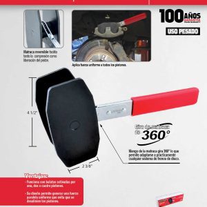 Separador de balatas para frenos tipo matraca Urrea