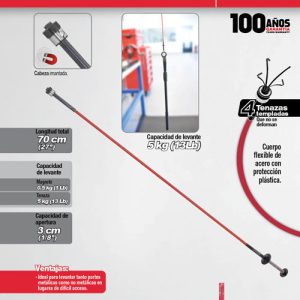 Levantador magnético con tenaza 5 kg Urrea