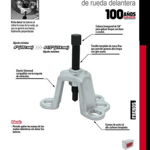 Extractor de masa de ruedas delanteras Urrea