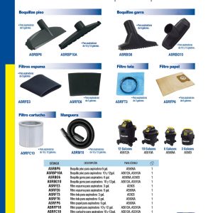 Boquilla de piso para aspiradora de 6 galones Surtek