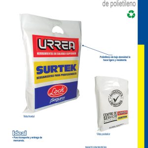 Paquete de bolsas plásticas, 200 piezas Surtek