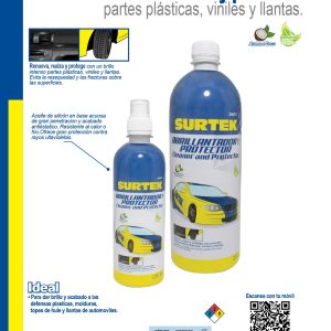 Abrillantador de llantas 1 Lt Surtek
