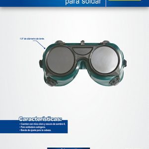 Gafas para soldar de 6 sombras con banda de ajuste para soldadura autógena Surtek