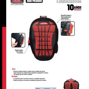 Rodilleras de gel estabilizadora Urrea