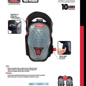 Rodilleras de gel articulada Urrea