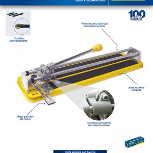 Corta azulejos con baleros 16" Surtek