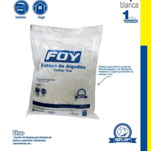Estopa de algodón 1 kg Foy
