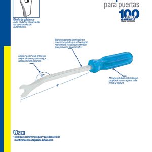 Removedor de grapas de tapiceria 6" Surtek