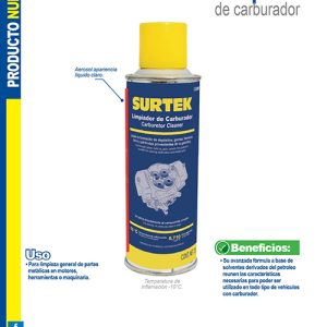 Limpiador de carburador 311 g Surtek