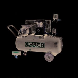 Compresor de aire eléctrico lubricado 100L, 2.5HP, 127V Urrea