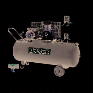 Compresor de aire eléctrico lubricado 200L, 3HP, 127V Urrea