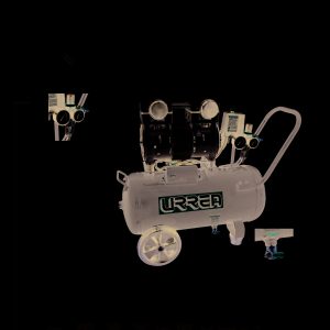 Compresor de aire eléctrico libre de aceite 24L, 1.5HP, 127V Urrea