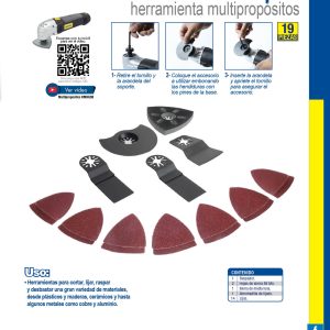 Juego combinado de herramienta multipropósitos, 19 piezas Surtek