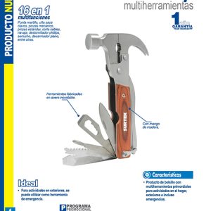 Multiherramienta 16 en 1 Surtek