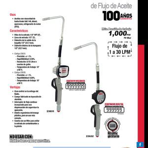 Pistola de control de flujo de aceite digital Urrea