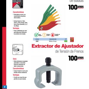 Extractor de ajustador de tensión para frenos de camión Urrea
