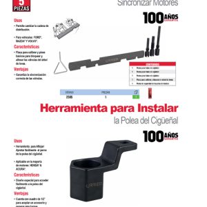 Juego de pinza para remover capuchones de bujía, 5 piezas Urrea