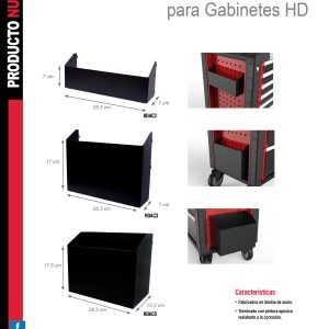 Colector de basura para gabinete serie HD Urrea