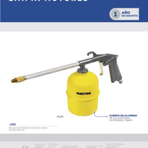 Pistola limpia motores 1000 ml Surtek