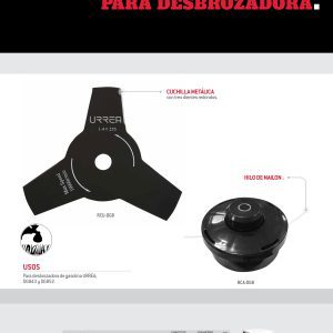 Carrete para desbrozadoras DG843 y DG853 Urrea