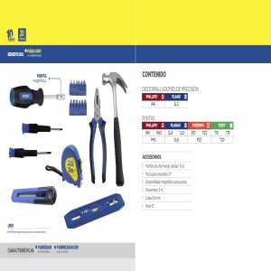 Juego combinado de herramienta, 20 piezas Foy