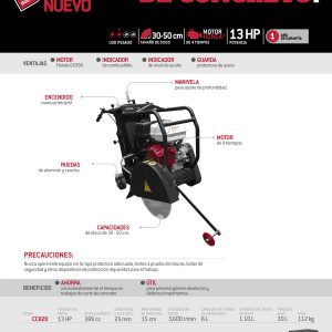 Pija multiusos cuerda cerrada 3/4" x #6, 100 piezas Surtek