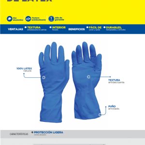 Guantes de látex domésticos G Foy