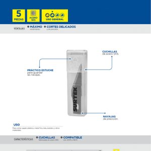 Repuesto para NEX1, 5 piezas Surtek